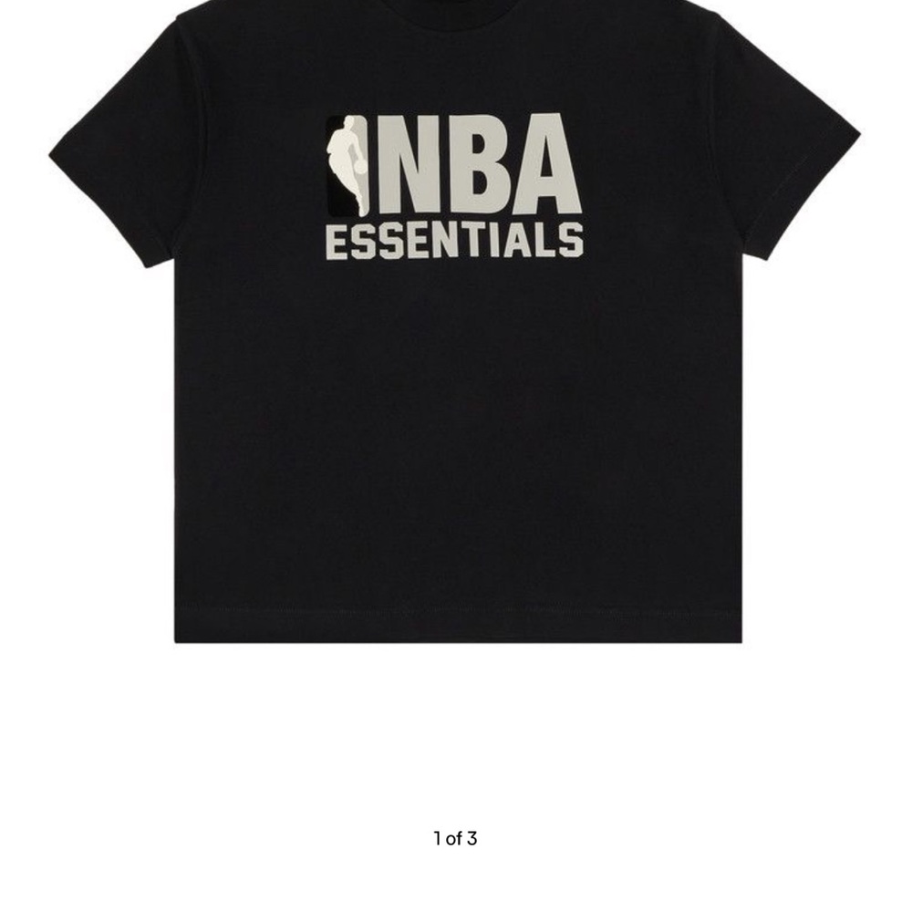 Fear of God Black NBA Essentials Tee